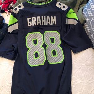 Seahawks Jimmy Graham #80 Home Jersey